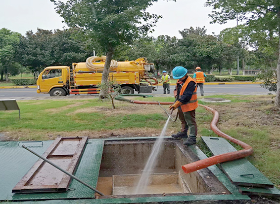 兴庆化油池清理