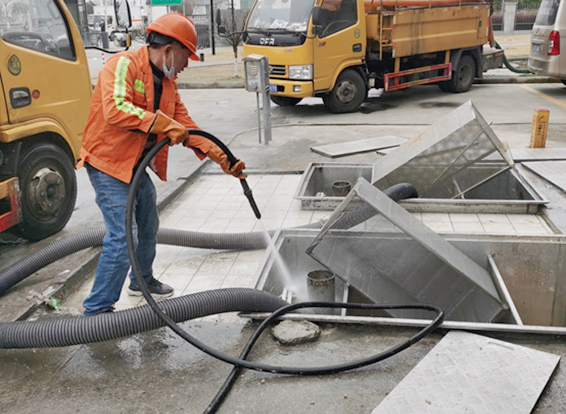 兴庆隔油池清理